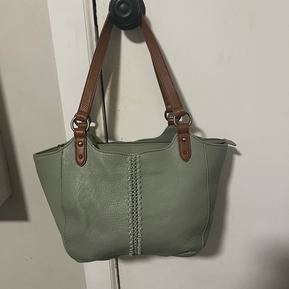The Sak Green Leather Bag